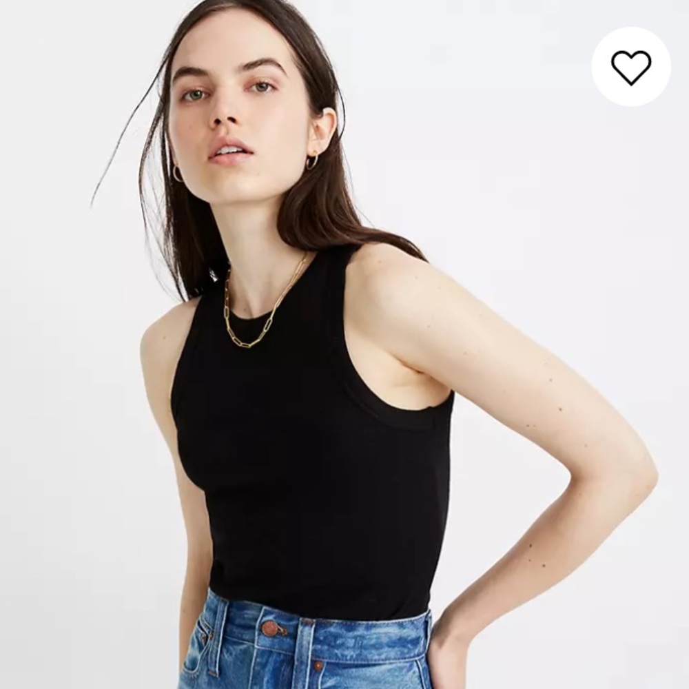 Madewell Tank Top in black